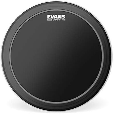 Evans Bass Drum Heads EMAD Onyx Bass Drumhead BD26EMADONX 26 Inch Evans Bass Drum Heads EMAD Onyx Bass Drumhead BD26EMADONX 26 Inch