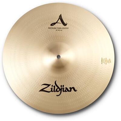 Zildjian A' Med/Thin Crash 16" Traditional Finish Crash Cymbal Zildjian A' Med/Thin Crash 16" Traditional Finish Crash Cymbal