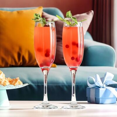 LAV Venue 6 Piece Glass Sets DNPL Flute LAV Venue 6 Piece Glass Sets DNPL Flute