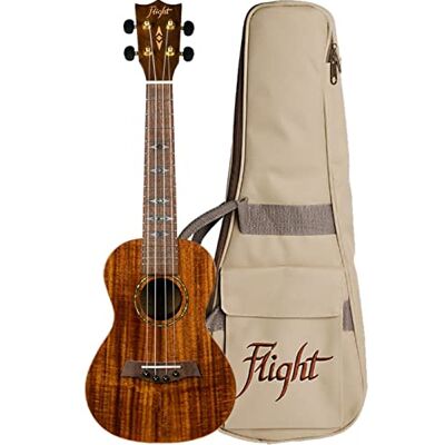 Flight Music Ukuleles DUC445 Glossy Acacia Concert Ukulele Flight Music Ukuleles DUC445 Glossy Acacia Concert Ukulele