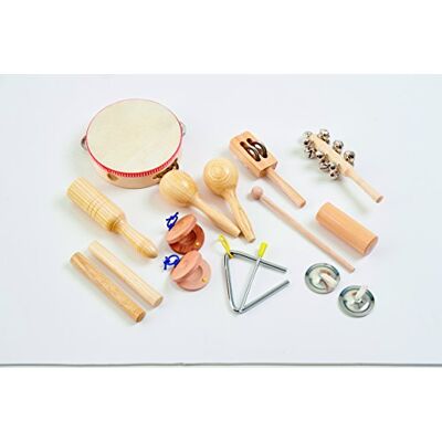 tickit 85101 Percussion Set, 10 Pieces Percussion Set is ideal for creative and educational play. tickit 85101 Percussion Set, 10 Pieces Percussion Set is ideal for creative and educational play.