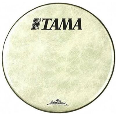 TAMA FB20BMFS Bass Drum Front Head 20" White Fiber Laminated with & Starclassic Logo TAMA FB20BMFS Bass Drum Front Head 20" White Fiber Laminated with & Starclassic Logo