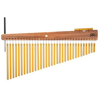 Meinl Percussion High-Frequency Chime Musical Instrument with 33 Sound Bars 1-row Including Mallet Wood and Aluminum, Natural and Gold (CH33HF) Meinl Percussion High-Frequency Chime Musical Instrument with 33 Sound Bars 1-row Including Mallet Wood and Aluminum, Natural and Gold (CH33HF)