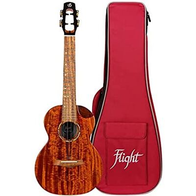 Flight Mustang All Solid Tenor Ukulele Active Pickup Flight Mustang All Solid Tenor Ukulele Active Pickup