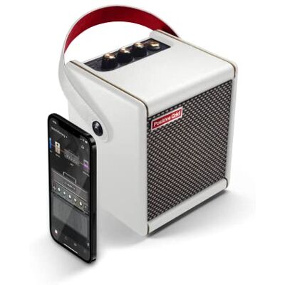 Positive Grid Spark MINI 10W Portable Smart Guitar Amp & Speaker (Pearl) Portable amp & Bluetooth speaker for electric, acoustic & bass. 100k+ tones, Spark AI, Smart Jam, up to 8-hr battery. Positive Grid Spark MINI 10W Portable Smart Guitar Amp & Speaker (Pearl) Portable amp & Bluetooth speaker for electric, acoustic & bass. 100k+ tones, Spark AI, Smart Jam, up to 8-hr battery.