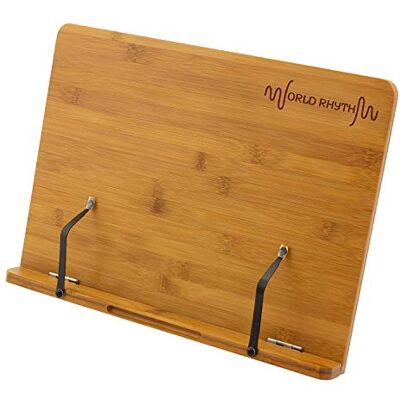 World Rhythm WR-404 Bamboo Book Stand World Rhythm WR-404 Bamboo Book Stand