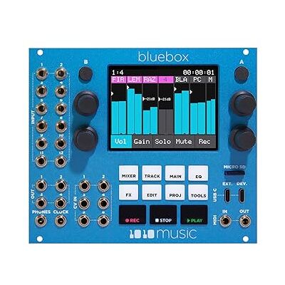1010music bluebox Eurorack Edition – Compact Digital Mixer/Recorder 1010music bluebox Eurorack Edition – Compact Digital Mixer/Recorder