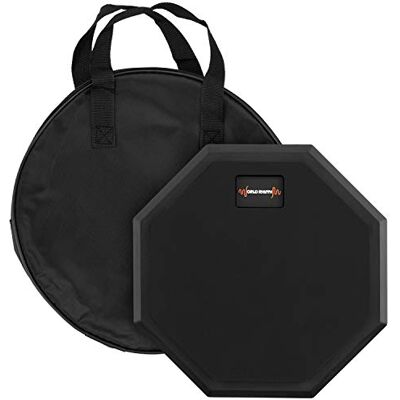 World Rhythm WR-605 Drummers Practice Pad 8 inch Single-Sided Quiet Drum Pad with Carry Bag World Rhythm WR-605 Drummers Practice Pad 8 inch Single-Sided Quiet Drum Pad with Carry Bag
