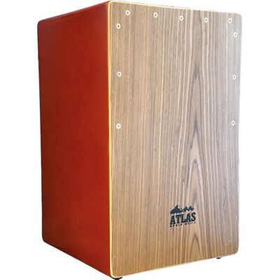 ATLAS WORLD PERCUSSION Cajon with Walnut Front ATLAS WORLD PERCUSSION Cajon with Walnut Front