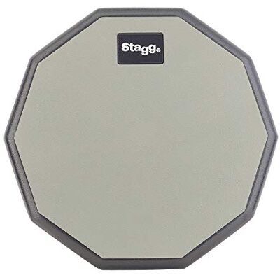 Stagg TD-08R Ten-Sided Desktop Practice Pad For Silent Stick Practice 8 Stagg TD-08R Ten-Sided Desktop Practice Pad For Silent Stick Practice 8