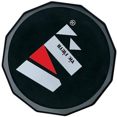 Vic Firth Drumstick Practice Pad with VF logo 6 Vic Firth Drumstick Practice Pad with VF logo 6