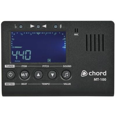 Chord Digital Metronome & Tuner All in One with Visual Pendulum & Audilble Click Ukulele Tuner Electric Guitar Tuner Acoustic Guitar Tuner Bass Guitar Tuner Violin Tuning and Chromatic Chord Digital Metronome & Tuner All in One with Visual Pendulum & Audilble Click Ukulele Tuner Electric Guitar Tuner Acoustic Guitar Tuner Bass Guitar Tuner Violin Tuning and Chromatic