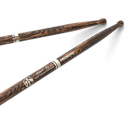 ProMark Drum Sticks Bring Your Own Style BYOS FireGrain For Playing Harder, Longer No Excess Vibration Lacquer Finish, Large Round Tip, Hickory Wood 1 Pair ProMark Drum Sticks Bring Your Own Style BYOS FireGrain For Playing Harder, Longer No Excess Vibration Lacquer Finish, Large Round Tip, Hickory Wood 1 Pair