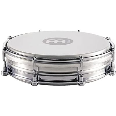 Meinl Percussion Samba Floatune Tamborim Small Percussion Instrument with Synthetic Head Diameter 6 Inches Aluminum, Silver (TBR06ALU) Meinl Percussion Samba Floatune Tamborim Small Percussion Instrument with Synthetic Head Diameter 6 Inches Aluminum, Silver (TBR06ALU)