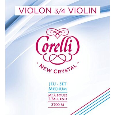 Savarez Corelli Violin strings Crystal A Stabilon-Nylon/Aluminium wound 3/4 3702M Savarez Corelli Violin strings Crystal A Stabilon-Nylon/Aluminium wound 3/4 3702M