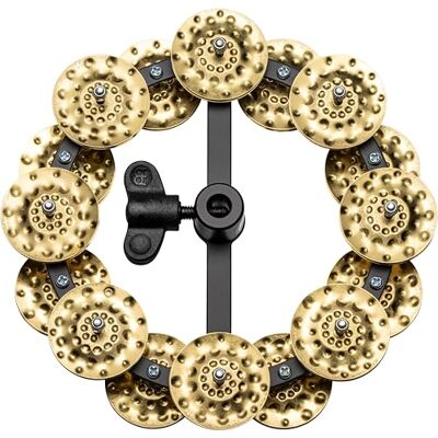 Meinl Percussion Headliner Hihat Tambourine Tambourine Add-On for Drum Cymbals 5-inch Diameter Mylar / Brass, Black / Gold (HTHH2B-BK) Meinl Percussion Headliner Hihat Tambourine Tambourine Add-On for Drum Cymbals 5-inch Diameter Mylar / Brass, Black / Gold (HTHH2B-BK)