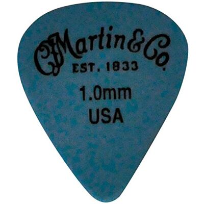 MARTIN C F Picks Standard Delrin Guitar Picks 1.00 Blue HG (72) MARTIN C F Picks Standard Delrin Guitar Picks 1.00 Blue HG (72)