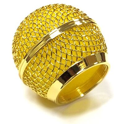 Performance Plus MB58-G Mesh Grill Replacement for Shure SM58 Gold Color Ball Performance Plus MB58-G Mesh Grill Replacement for Shure SM58 Gold Color Ball