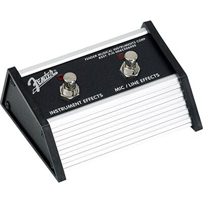Fender 2-Button Footswitch: Acoustasonic™ Jr. DSP, 1/4" Connector Fender 2-Button Footswitch: Acoustasonic™ Jr. DSP, 1/4" Connector