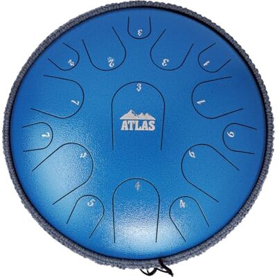 ATLAS WORLD PERCUSSION 14" Tongue Drum with 15 Notes ATLAS WORLD PERCUSSION 14" Tongue Drum with 15 Notes