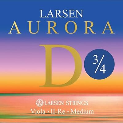 Larsen Strings Aurora Viola D Medium 3/4 Strings Larsen Strings Aurora Viola D Medium 3/4 Strings