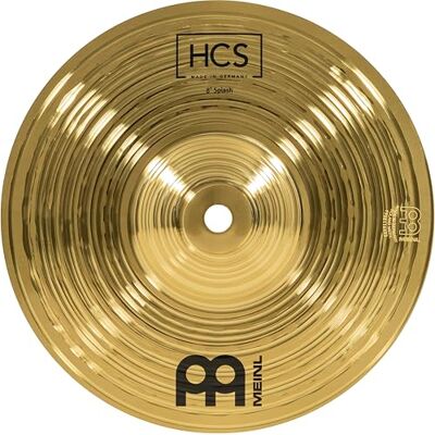 Meinl Percussion Meinl Cymbals HCS Splash Cymbal 8 inch (Video) for Drum Set (20,32cm) Traditional Finish Brass, Made in Germany (HCS8S) Meinl Percussion Meinl Cymbals HCS Splash Cymbal 8 inch (Video) for Drum Set (20,32cm) Traditional Finish Brass, Made in Germany (HCS8S)