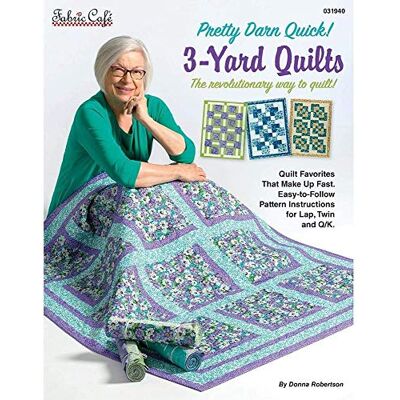 Fabric Café Fabric Cafe PDQ 3-Yard Quilts Bk, Cotton, Brown Fabric Café Fabric Cafe PDQ 3-Yard Quilts Bk, Cotton, Brown
