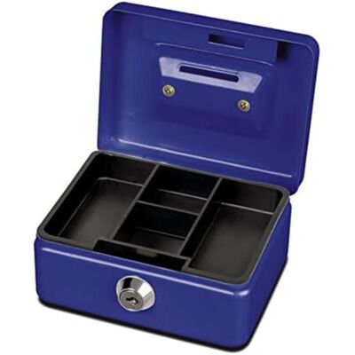 MAUL Cash Money Box with Coin Slot, Cylinder Lock with 2 Keys, 125 x 95 x 60 mm MAUL Cash Money Box with Coin Slot, Cylinder Lock with 2 Keys, 125 x 95 x 60 mm