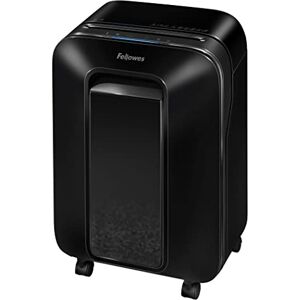 Fellowes Paper Shredder for Home Office Use 100% Jam Proof 12 Sheet Micro Cut for Home Office Use Deskside with Large 22L Pull-Out Bin Powershred LX201 DIN Level P5 Black Fellowes Paper Shredder for Home Office Use 100% Jam Proof 12 Sheet Micro Cut for Home Office Use Deskside with Large 22L Pull-Out Bin Powershred LX201 DIN Level P5 Black