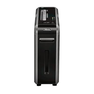 Fellowes Powershred 125Ci 20 Sheet Cross Cut Paper Shredder for the Small or Home Office with 100 Percent Jam Proof, SafeSense and Silent Shred Fellowes Powershred 125Ci 20 Sheet Cross Cut Paper Shredder for the Small or Home Office with 100 Percent Jam Proof, SafeSense and Silent Shred