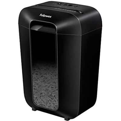 Fellowes Paper Shredder for Home Office Use 11 Sheet Cross Cut Shredder for Home and Office Use Deskside Shredder with 18 Litre Bin and Safety Lock Powershred LX70 High Security P4 Black Fellowes Paper Shredder for Home Office Use 11 Sheet Cross Cut Shredder for Home and Office Use Deskside Shredder with 18 Litre Bin and Safety Lock Powershred LX70 High Security P4 Black