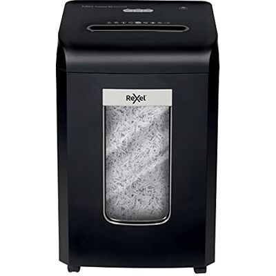 Rexel RSX1538 Cross Cut Paper Shredder, Shreds 15 Sheets, P4 Security, Small Office, 38L bin, Ultra Quiet, ProMax QS Range, 2104587 Rexel RSX1538 Cross Cut Paper Shredder, Shreds 15 Sheets, P4 Security, Small Office, 38L bin, Ultra Quiet, ProMax QS Range, 2104587