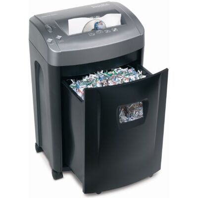 Swordfish 1500XCD 15 Sheet Cross Cut Paper/Document Shredder ref: 45011, Black Swordfish 1500XCD 15 Sheet Cross Cut Paper/Document Shredder ref: 45011, Black