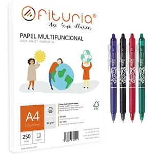 OFITURIA A4 Paper - 80gsm, 500 Sheets - White - Multifunctional OFITURIA A4 Paper - 80gsm, 500 Sheets - White - Multifunctional