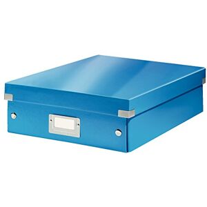 Leitz Organiser Box, Click and Store Range 60580036 Medium, Blue Leitz Organiser Box, Click and Store Range 60580036 Medium, Blue
