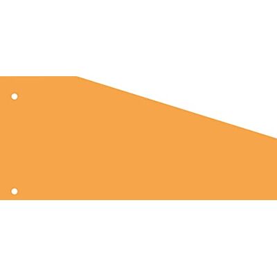 Kangaro 07070-06-TR Separator Strips Paper Orange 235 x 105 Trapezium Kangaro 07070-06-TR Separator Strips Paper Orange 235 x 105 Trapezium