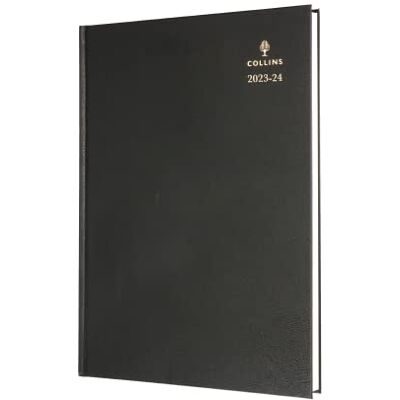 Collins Standard Desk Academic 2023-24 A4 Week To View Mid Year Diary Planner (Appointments) FSC MIX Paper School, College or University Term Journal July 2023 to July 2024 Black 40M.99-2324 Collins Standard Desk Academic 2023-24 A4 Week To View Mid Year Diary Planner (Appointments) FSC MIX Paper School, College or University Term Journal July 2023 to July 2024 Black 40M.99-2324