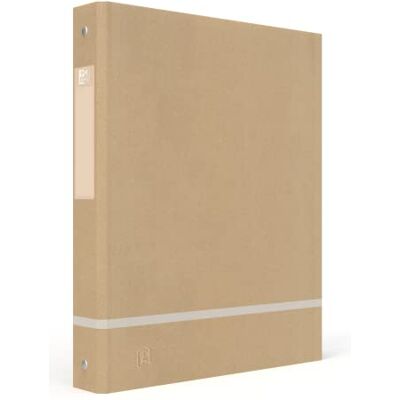 Oxford Elba Ring Binder A4 Card-Natural Oxford Elba Ring Binder A4 Card-Natural