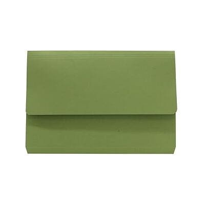 Exacompta Legal Filing Ref 713704 1/2 Flap Document Wallet, Box of 50, Made from 250gsm Strong Medium Weight Recycled Manilla, Holds A4 & Foolscap Documents, 35 x 24 cm, Green Exacompta Legal Filing Ref 713704 1/2 Flap Document Wallet, Box of 50, Made from 250gsm Strong Medium Weight Recycled Manilla, Holds A4 & Foolscap Documents, 35 x 24 cm, Green