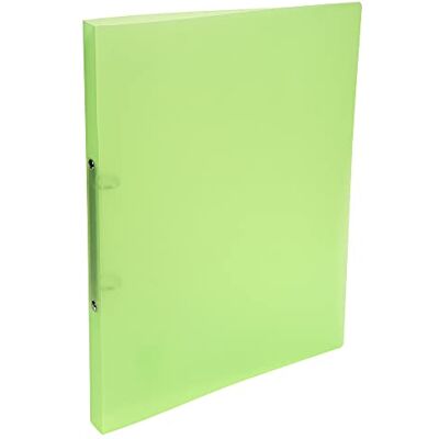 Exacompta Ref. 54163E Set of 5 flexible translucent PP Chromaline binders 2 round rings 15mm diameter 20mm spine External dimensions: 32 x 25 cm A4 file format Colour: green Exacompta Ref. 54163E Set of 5 flexible translucent PP Chromaline binders 2 round rings 15mm diameter 20mm spine External dimensions: 32 x 25 cm A4 file format Colour: green