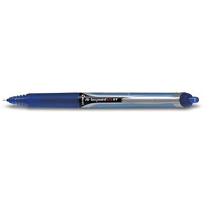 PILOT V5 RT Retractable Liquid Ink Rollerball 0.5 mm (Box of 12) Blue PILOT V5 RT Retractable Liquid Ink Rollerball 0.5 mm (Box of 12) Blue