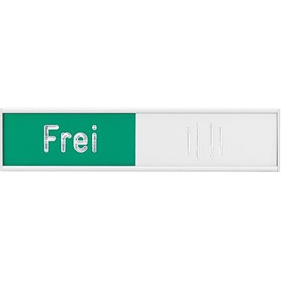 Franken BS0117 Manual Occupied Indicator German 102 x 27.4 mm Red/Green Franken BS0117 Manual Occupied Indicator German 102 x 27.4 mm Red/Green