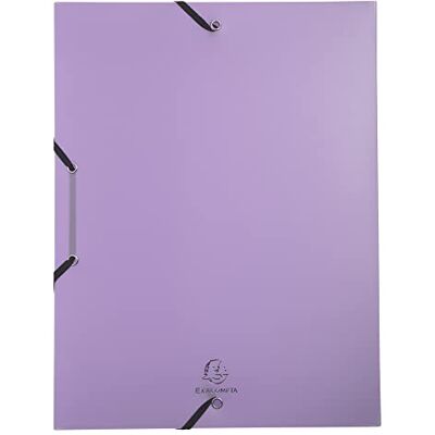 Exacompta 59279E Elasticated Filing Box D40 PP KREAC PASTEL Assorted Exacompta 59279E Elasticated Filing Box D40 PP KREAC PASTEL Assorted