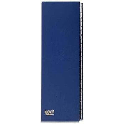Exacompta Ref 621229E Multipart File with Rigid Cover 250 x 330mm in Size, Suitable for A4 Documents, 300gsm Ivory Pressboard, Expanding Spine, 26 Sections (labelled A-Z) Blue Exacompta Ref 621229E Multipart File with Rigid Cover 250 x 330mm in Size, Suitable for A4 Documents, 300gsm Ivory Pressboard, Expanding Spine, 26 Sections (labelled A-Z) Blue