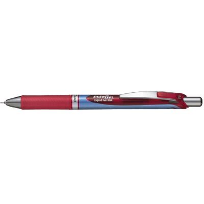 Pentel BLN75 Energel XM Retractable Rollerball, 0.5mm Tip Red ink (Pack of 12) Pentel BLN75 Energel XM Retractable Rollerball, 0.5mm Tip Red ink (Pack of 12)