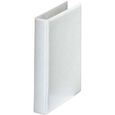 Esselte Essentials Presentation Binder, PP, 2.5 cm Ring Diameter, 46571 A5, White Esselte Essentials Presentation Binder, PP, 2.5 cm Ring Diameter, 46571 A5, White