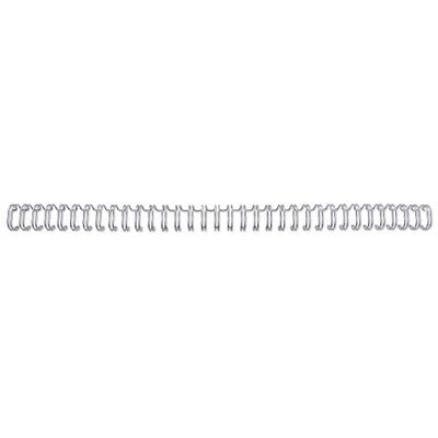 GBC WireBind Binding Wires, 11 mm, 100 Sheet Capacity, A4, Silver, Pack of 100, RG810797 GBC WireBind Binding Wires, 11 mm, 100 Sheet Capacity, A4, Silver, Pack of 100, RG810797