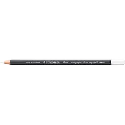 STAEDTLER Watercolour Pencil White Mars Lumograph Colour Aquarell Pack of 6, 104-0 STAEDTLER Watercolour Pencil White Mars Lumograph Colour Aquarell Pack of 6, 104-0
