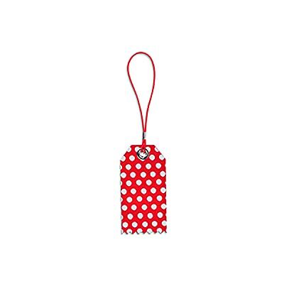 Vacavaliente Label, Leather, red/White Vacavaliente Label, Leather, red/White