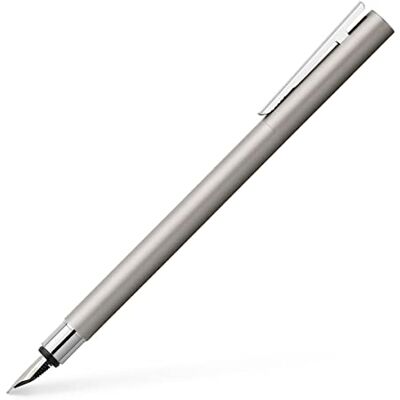 Faber-Castell 342100 Neo Slim Stainless Steel M Fountain Pen Faber-Castell 342100 Neo Slim Stainless Steel M Fountain Pen